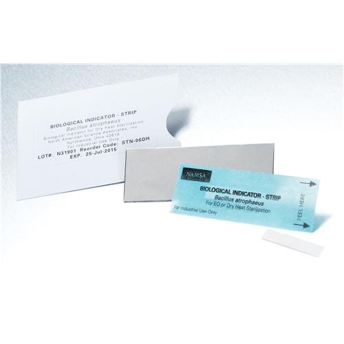Biological Indicator Spore Strips for Monitoring Dry Heat Sterilization