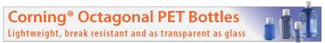 Corning PET Bottles