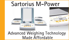 Sartorius M-Power Balances