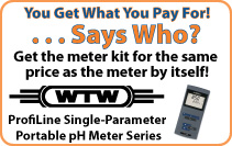 WTW ProfiLine pH Meters