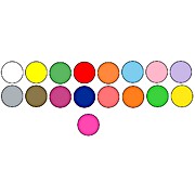 Dot Label Sheets and Rolls, 1"