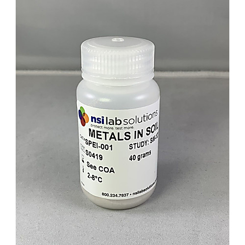 Metals in Soil, within NELAC standard, ICP,AA, RCRA, and CLP Methods, 40g