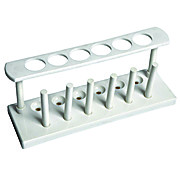 PUL FACTORY Plastic Test Tube Stand for Drying Test Tube 6x11 White, 66-Well PUL FACTORY Plastic Test Tube Stand for Drying Test Tube 6x11 White, 66-Well