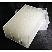96 Deep Round Well Plate, 1mL per well, Polypropylene, Non-Sterile, DNase/RNase free