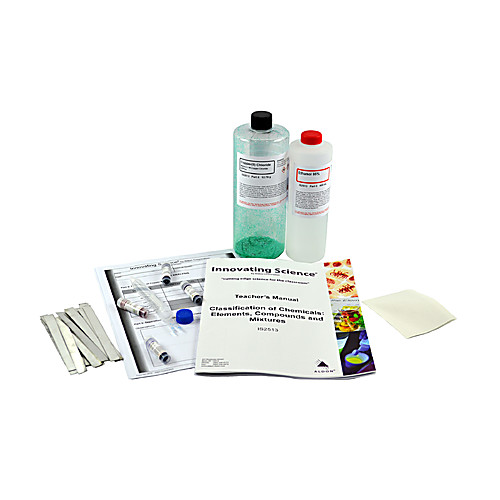 Kit Classification Of Chemicals Elements, Compounds And Mixtur