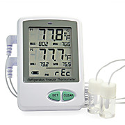 with Glass Bead -22 to 122 degree F Thomas Traceable Digital-Bottle Ultra Refrigerator/Freezer Thermometer 