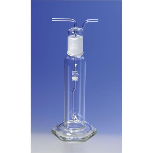 PYREX® 125mL Gas Washing Bottle with Extra Coarse Fritted Disc