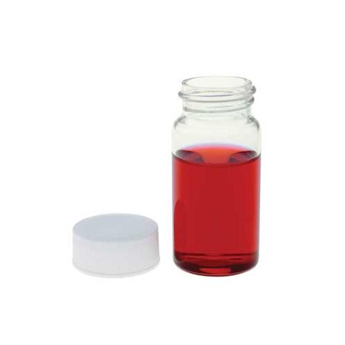 20mL Glass Scintillation Vials with Large Opening and Unattached Caps