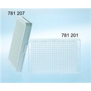 120 µL Volume 384 Wells Polypropylene Pack of 20 SiO2 Medical Products 810004-020-01 Ultra-Low Binding Deep Well Plate