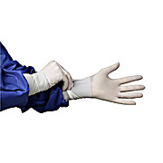 HandPRO 7900 Nitrile Controlled Environment 12" White Gloves