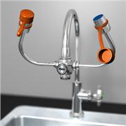 Eyewash Faucet Mounted At Thomas Scientific