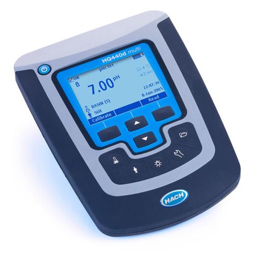 HQ440d Benchtop Dual Input, MultiParameter Meter pH, Conductivity, Optical Dissolved Oxygen