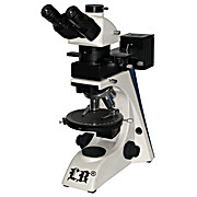 Reflected Polarizing Trinocular Microscope with Wide Field and Bertrand Lens