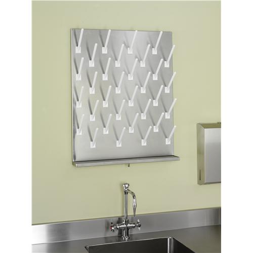 "V" Victoria Stainless Steel Pegboard Drying Racks