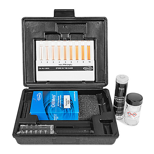 CHEMetrics K-6210 Iron CHEMets Kit Total and Ferrous