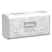 Kleenex® Scottfold Multifold Paper Towels (13254) with Fast-Drying Absorbency Pockets, White, 25 Packs / Case, 120 Trifold Towels / Pack, 3,000 Towels / Case