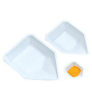 Pour-Boat Weighing Dishes, Anti-Static