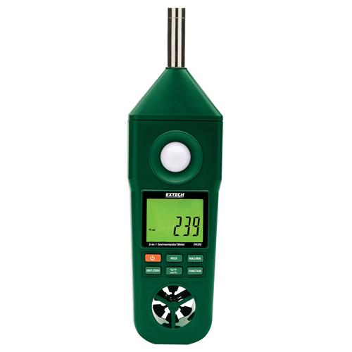 HygroThermoAnemometerLightSound Meter