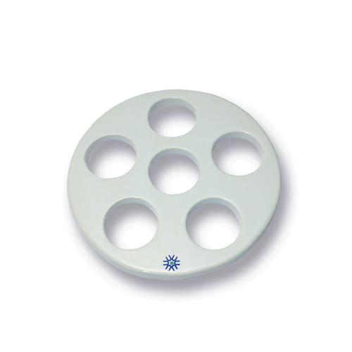 Porcelain Desiccator Plates with Large Holes