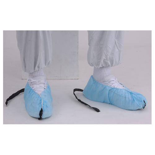 esd shoe cover with conductive strip