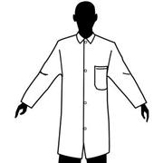 Medium Weight White Lab Coats