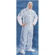 Disposable White Breathable Polypropylene Coveralls