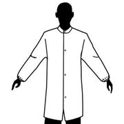3-Layer Microporous Film Coated Cleanroom Smocks