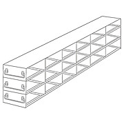 Upright Freezer Drawer Racks