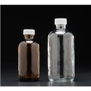 Boston Round Glass Bottles, Standard, Without Closures