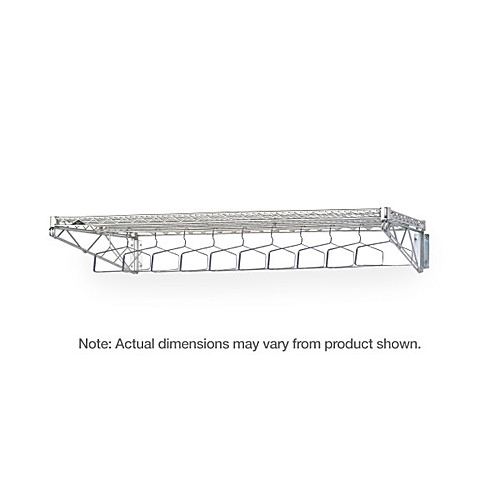 Metro Stainless Steel Wall Mount Garment Rack