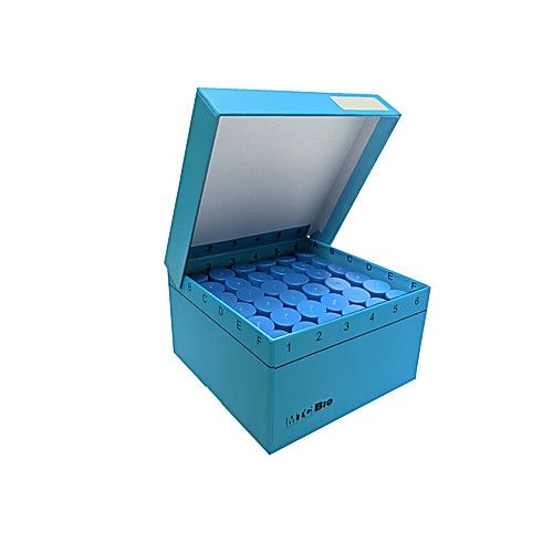 Cardboard freezer box with hinged lid