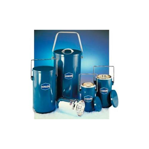 SCILOGEX DILVAC Blue Metal Cased Dewar Flasks