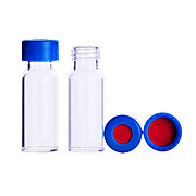 MicroLiter 9mm Screwthread Autosampler Vial, Cap, and Septa Assembled Kits with ETFE/Silicone Septa