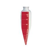 Kimax® Oil Centrifuge Tube with Permanent Red Stripe and Graduations, 100 mL