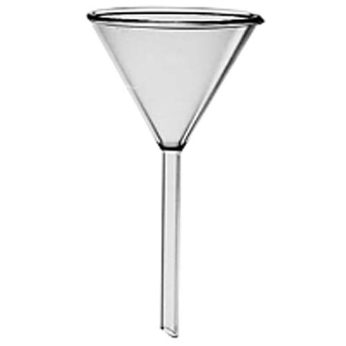 Addition Funnel, Long Stem, 60° Angle, Wide Top
