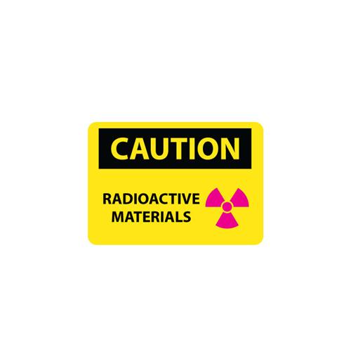 Caution, Radioactive Materials, Graphic Signs