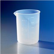 Reusable Plastic Low Form Beaker, Perfluoroalkoxy-copolymer