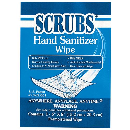 SCRUBS® Hand Sanitizer Wipes