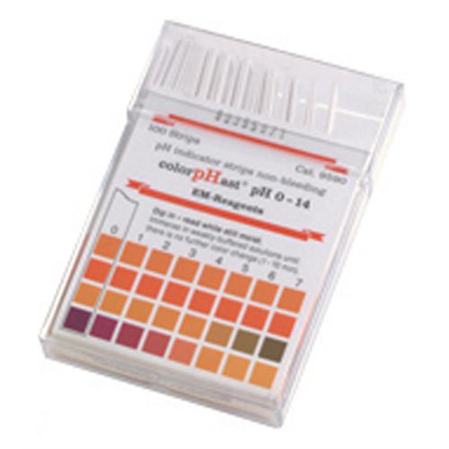 pH Paper, 0 14 pH Range, 100/pk