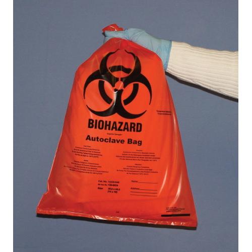 8 x 12 20.5 x 30.5cm 8 x 12 Clear Tufpak 1112-0812 Autoclavable Biohazard Bags 20.5 x 30.5cm 
