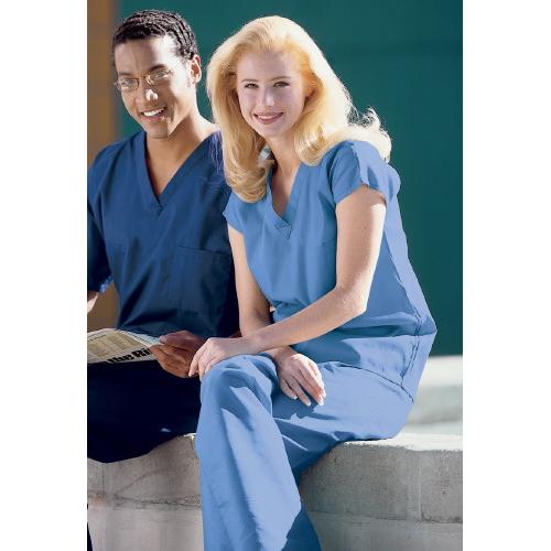 Unisex Setin Sleeve Scrub Shirts