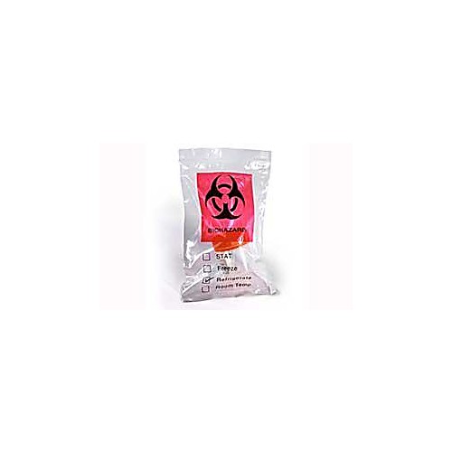 Biohazard Specimen Reclosable Bags