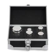 15kg 4Pcs Calibration Weight Set Stainless Steel Calibration Weight Set with Aluminium Alloy Case F1 High Precision Grade Calibration Weight Set 1kg- 5kg 4 Pcs for Balance Scale,11kg 22kg