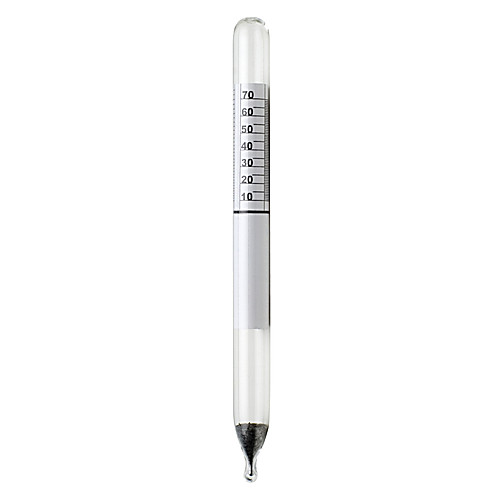 300mm Length Thomas Durac Specific Gravity Plain Form Hydrometer Heavier Than Water 1.000 to 2.000 Range