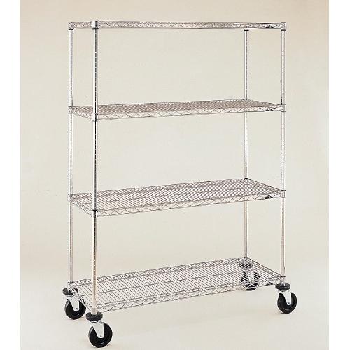 Super Erecta Wire Shelving Carts, 4Shelf Kits