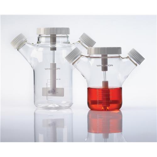 Double Sidearm Celstir® Spinner Flasks