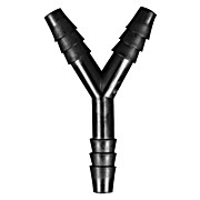 Pack of 12 Y F19614-0000 Tubing; Polypropylene Bel-Art Wye Tubing Connectors for ¼ in Pack of 12 Y F19614-0000 Tubing; Polypropylene Bel-Art Wye Tubing Connectors for ¼ in
