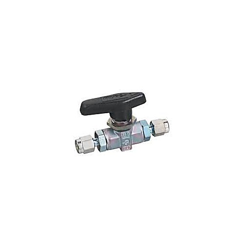Parker Ball Valve, 2Way, Straight (Treated)