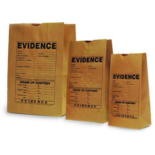Paper Evidence Bags Printed