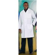 Unisex Blue Microstat ESD Knee Length Lab Coats